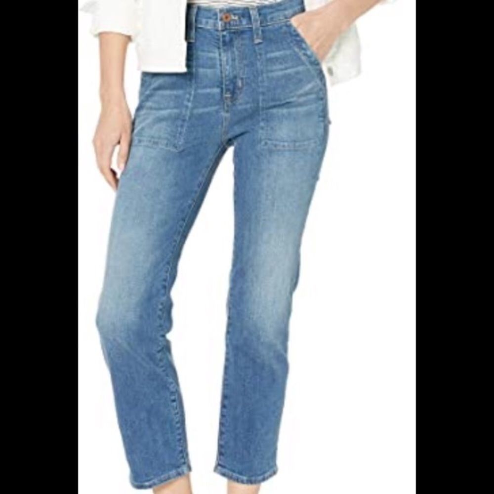 J. Crew Light Wash Ankle Jeans Size 28